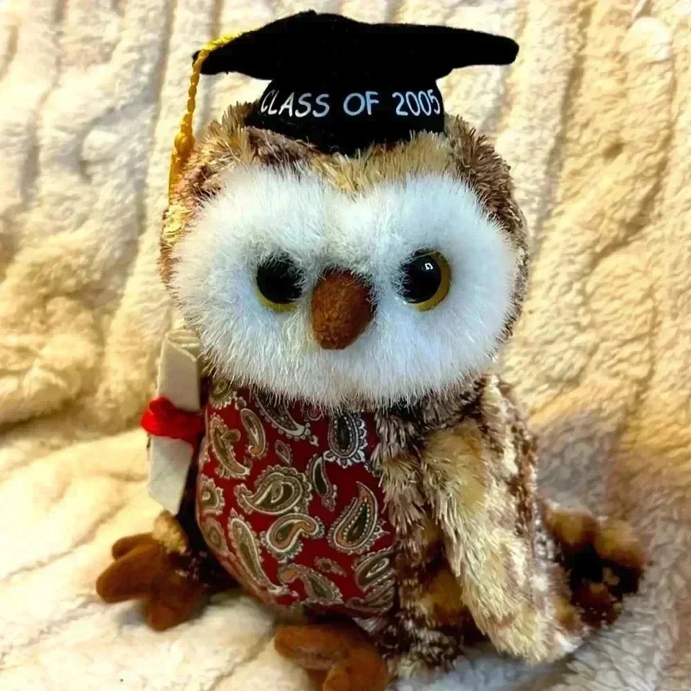 Ty beanie baby owl graduated class of 2005